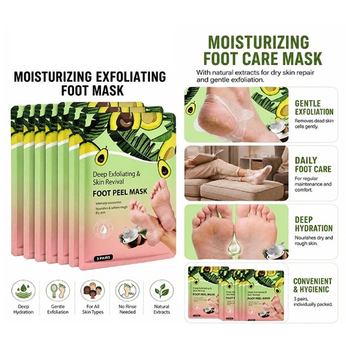 Paia maschera piedi - 3-15,