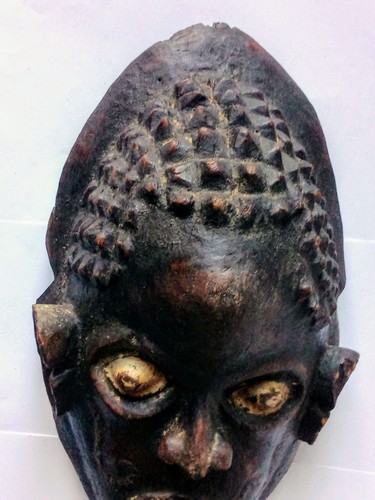 Maschera africana vintage - maschera,