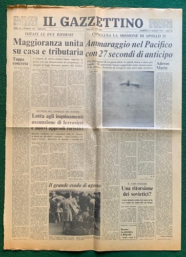 Pagina giornale gazzettino - il,