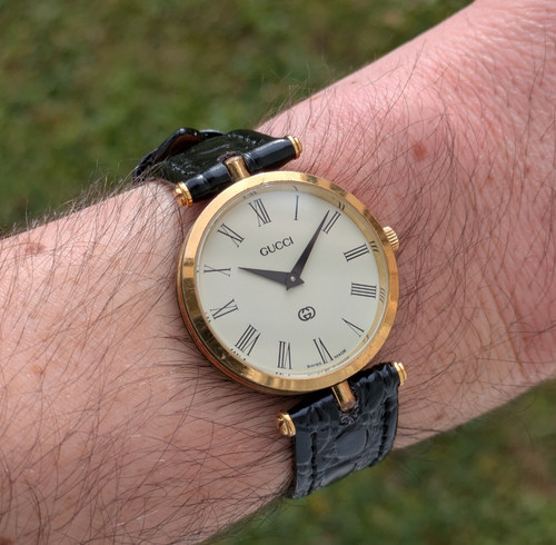 Rare montre gucci quartz - gucci,