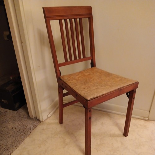 Sedia pieghevole vintage - sedia,