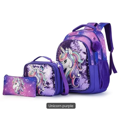 Set zaino scuola bambina - set,