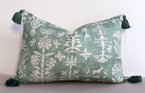 Copricuscino lino design - in,