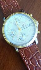 Raro Cronografo Lorenz Automatico Data Montenapoleone Valjoux  7750 Acc-oro