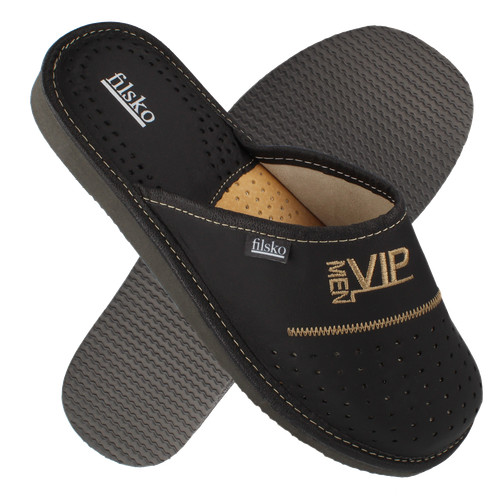 Pantofole uomo pelle - , vip