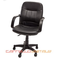 POLTRONA UFFICIO IN ECO PELLE