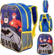 Zaino Zaino Personaggio Bambini Superman Flash Batman Justice League... 