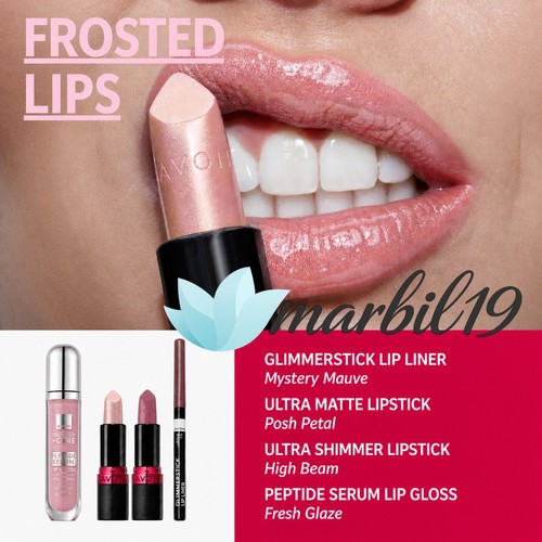 Avon frosted lips set - avon,