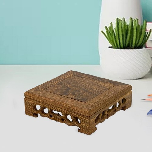 Base legno quadrata - base, in