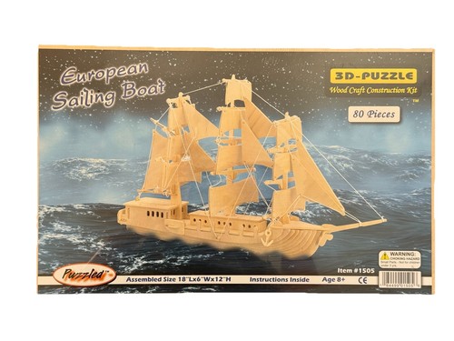 Puzzle legno kit - 3d,