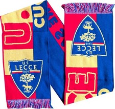 sciarpa u s lecce cuoro salentino italia club calcio calcio regalo