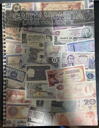 Album bolaffi con banconote - album,
