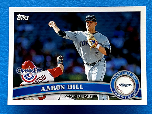 Aaron hill 2011 topps opening - 2011,