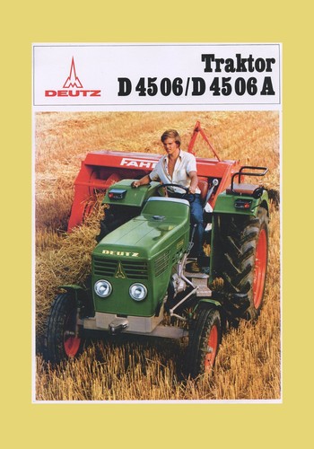 Trattore ruote motrici deutz - ruote,