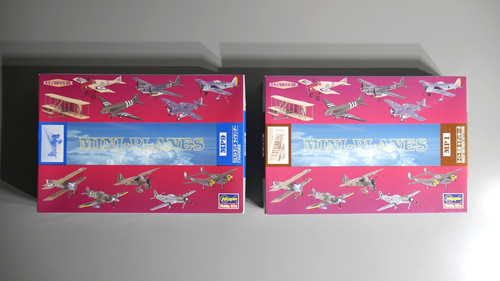 Lotto mini aerei hasegawa - di,