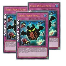 VIRUS PIENA FORZA 3x • (Full Force Virus) • Ultra R • LCKC IT049 • 1Ed • Yugioh!
