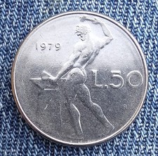 Vendo 50 Lire Dio Vulcano Del