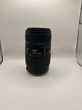 Obiettivo zoom macro Sigma 70-300mm f/4-5.6 DG per attacco Canon EF - Ottime con