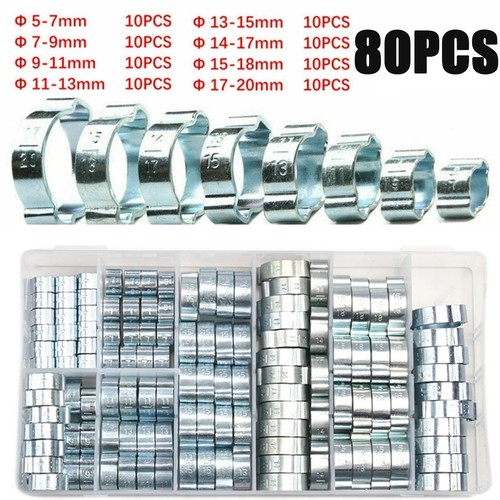 80pcs fascette inox - fascette, a