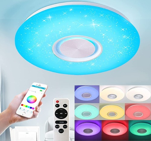 Plafoniera led rgb con - led, cassa