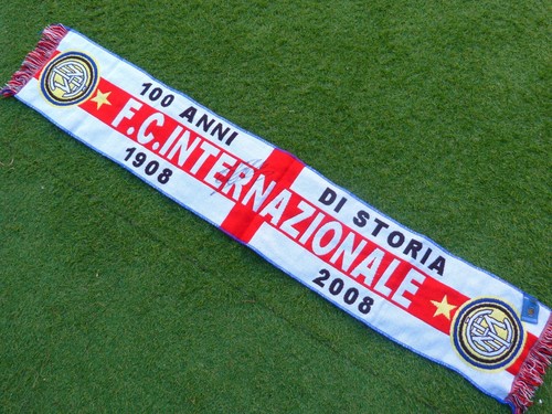 Echarpe inter milan signed - inter,