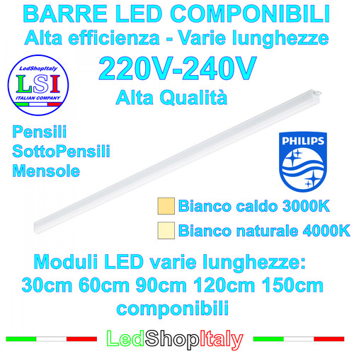Barra led 220v profilo - barra,