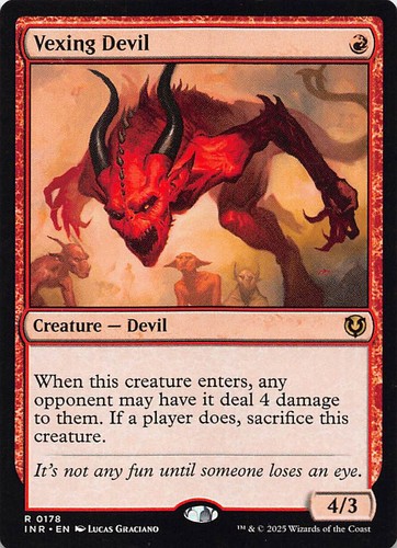 Vexing devil inr 178 - 178, inglese