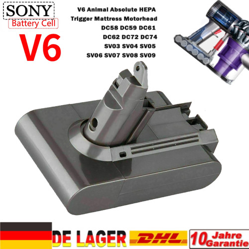Per dyson batteria di - v6,