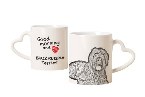Terrier nero russo tazza - nero,