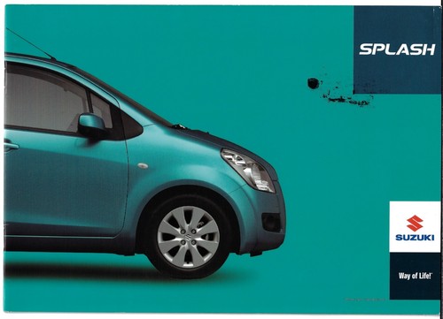 Suzuki splash 2010 2011 - suzuki, 2010-2011