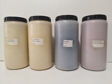 SET PIGMENTI PITTORICI IN POLVERE OSSIDI GIALLO ROSSO E NERO (KG.6,5) ANNI 60-70