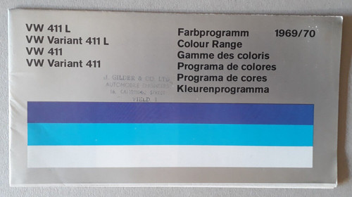 Volkswagen 411 - 411, l