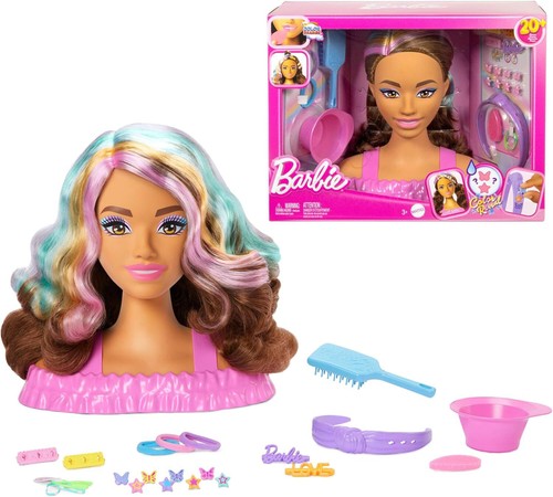 Barbie styling head deluxe - barbie,