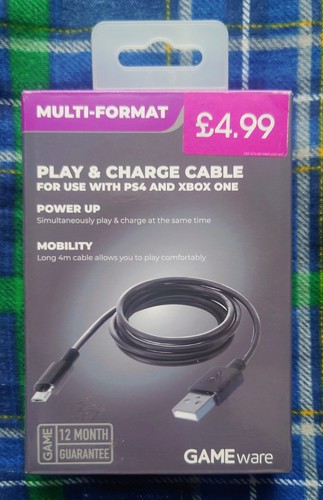 Gameware cavo play charge da - cavo,
