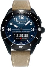 Orologio Alpina AlpinerX Alive Cronografo Smart Bluetooth AL-284LNN5AQ6L Nero