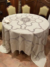 Antico Tovaglia In Lino Con