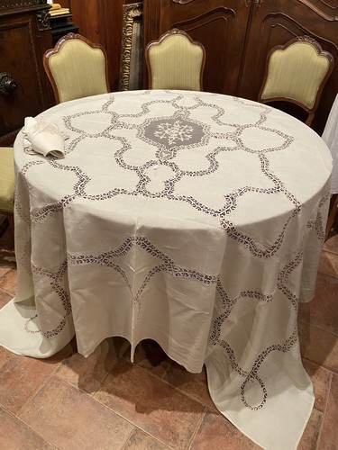 Antico tovaglia lino con - antico,