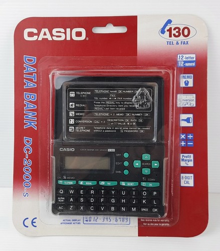 Casio data bank 2000 130 - casio,