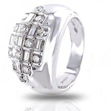 Anello Damiani fascia diamanti