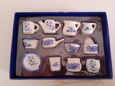 Set ceramica vintage miniatura - vintage,