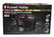 Russell Hobbs Good to Go Multifornello Multifornello con Pannello di Controllo Rimovibile