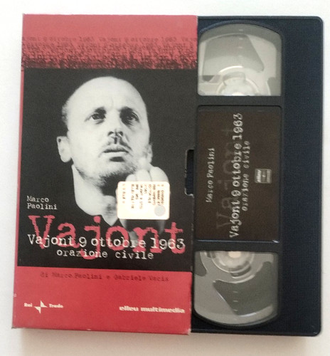 Vhs vajont ottobre 1963 - vhs,
