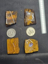 284 ct masso australiano opale grezzo gioco d'azzardo 4 x pietre o esemplari