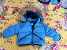 Giacca/Cappotto con Cappuccio Moschino Bambino Ragazzo - Blu - Taglia da 9 a 12 mesi