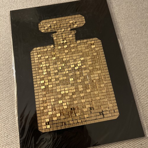 Chanel advert card - chanel,