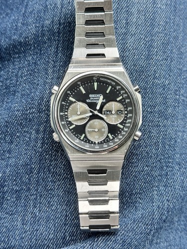 Seiko vintage james bond 7a38 - seiko,