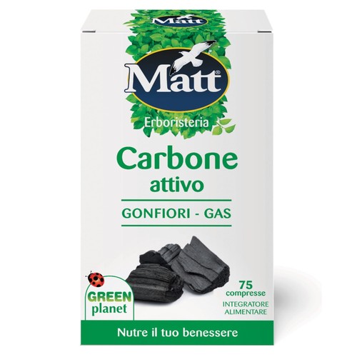 Matt carbone attivo - matt,