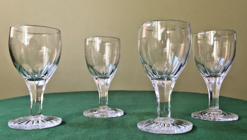 Verres cristal taillé - en,
