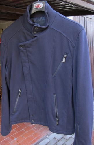 Giaccone doppiopetto blu - giaccone,