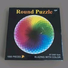 Round Puzzle 1000 Piece Pieces